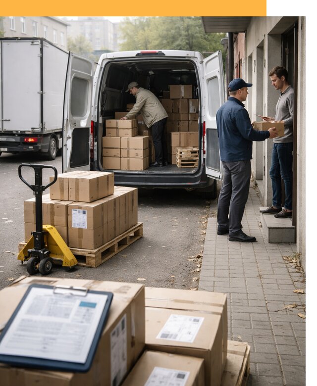 Доставка грузов от двери до двери с таможней от 49181 руб.