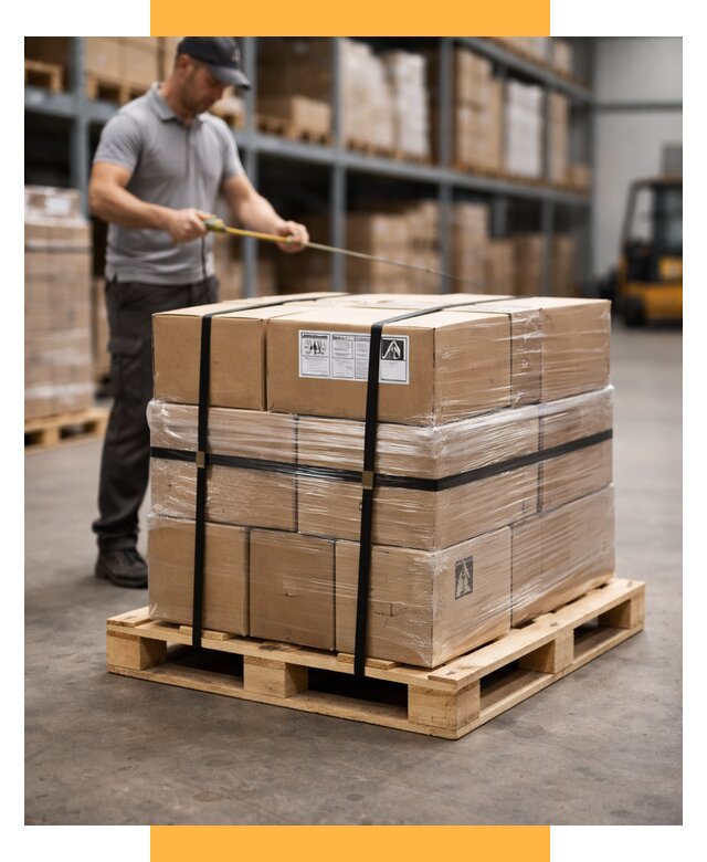 Упаковка и паллетирование грузов от 3825 р. | СетСервис-Кнс