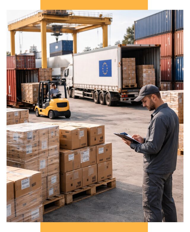 Доставка грузов из Европы от 13115 р., логистика СетСервис-Кнс