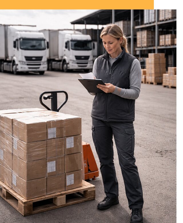 Доставка грузов из Европы к дверям клиента от 13115 руб