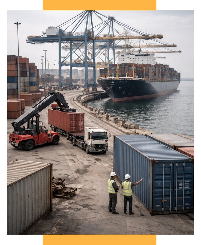 Морские перевозки из Европы от 65574 р. за контейнер | СетСервис-Кнс