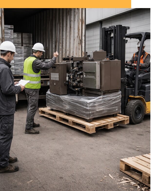 Доставка промышленного оборудования из Европы от 49181