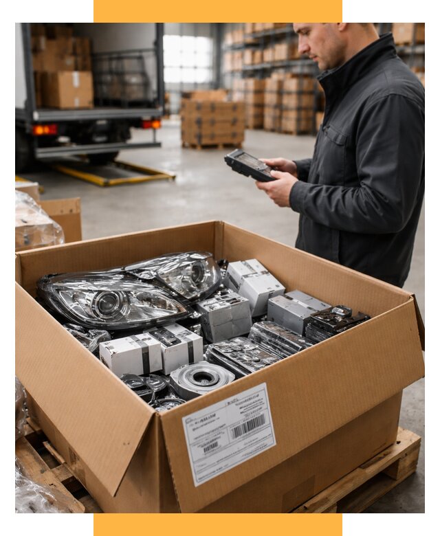 Доставка автозапчастей из Европы под ключ от 13661 р. | СетСервис-Кнс