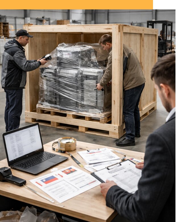 Доставка промышленного оборудования из США от 71039 руб