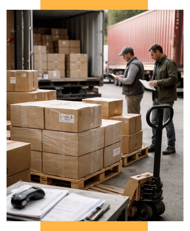 Доставка грузов из Италии в Россию от 19672 р. СетСервис-Кнс