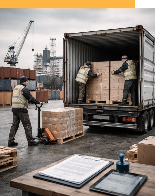 Доставка грузов из Латвии от 27323 руб, морская, авто, авиа