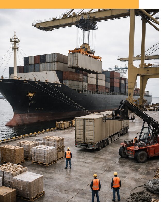 Морские перевозки из Индии: доставка FCL/LCL, таможня от 131148