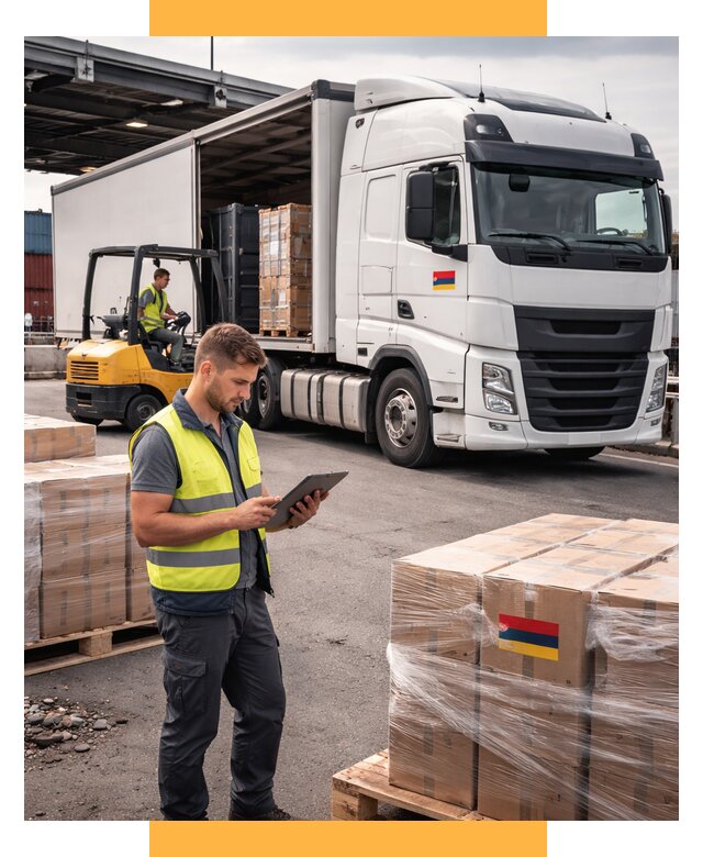 Автоперевозки из Армении от 103826 р. — услуги СетСервис-Кнс