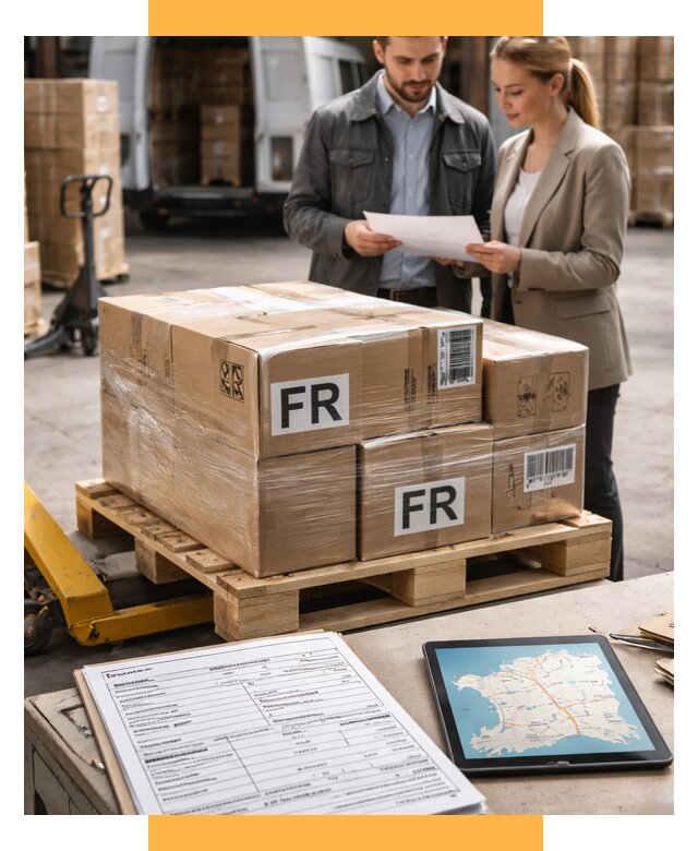 Доставка грузов в Францию от 27323 р., логистика СетСервис-Кнс