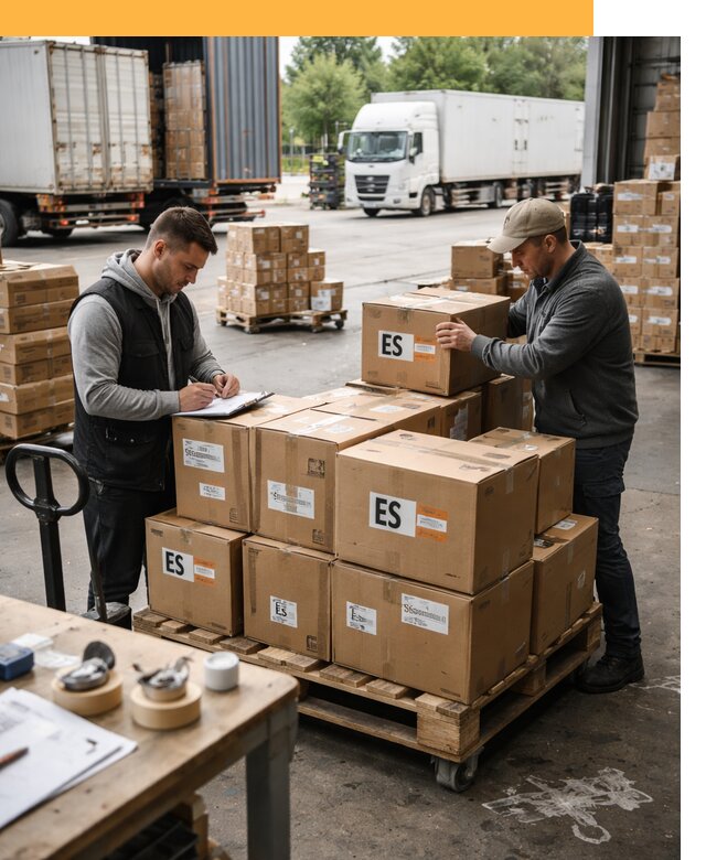 Доставка грузов в Испанию автотранспортом от 38252 руб