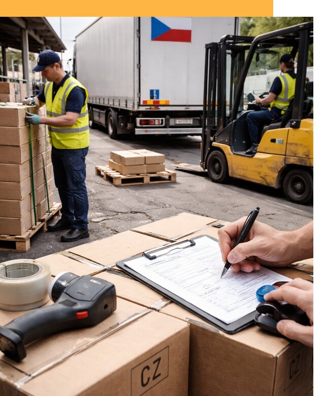 Доставка грузов в Чехию от 38252 руб, международные перевозки