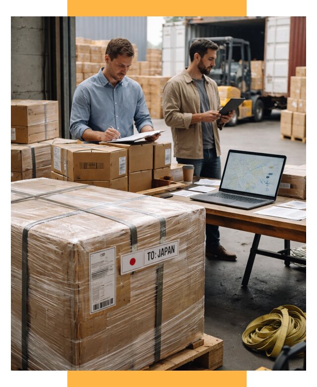 Доставка грузов в Японию от 27323 р., логистика СетСервис-Кнс