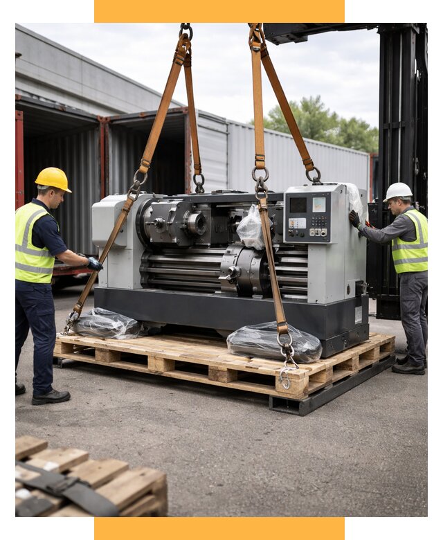 Перевозка станков и таможня от 65574 р. | СетСервис-Кнс логистика