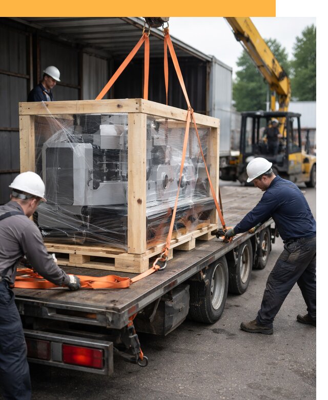 Международная перевозка станков любой сложности от 65574