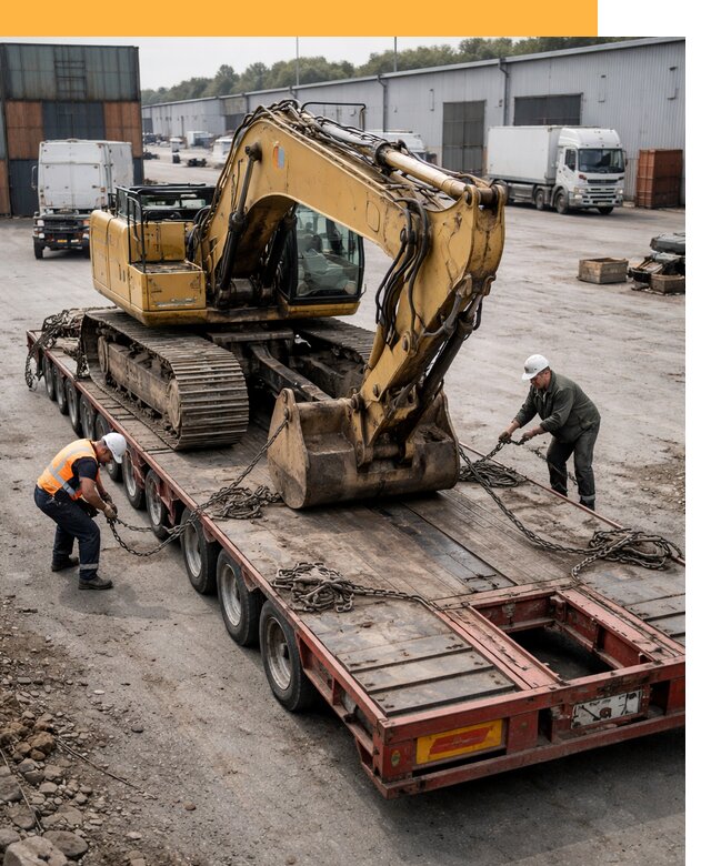 Перевозка спецтехники по России и миру от 49181 руб