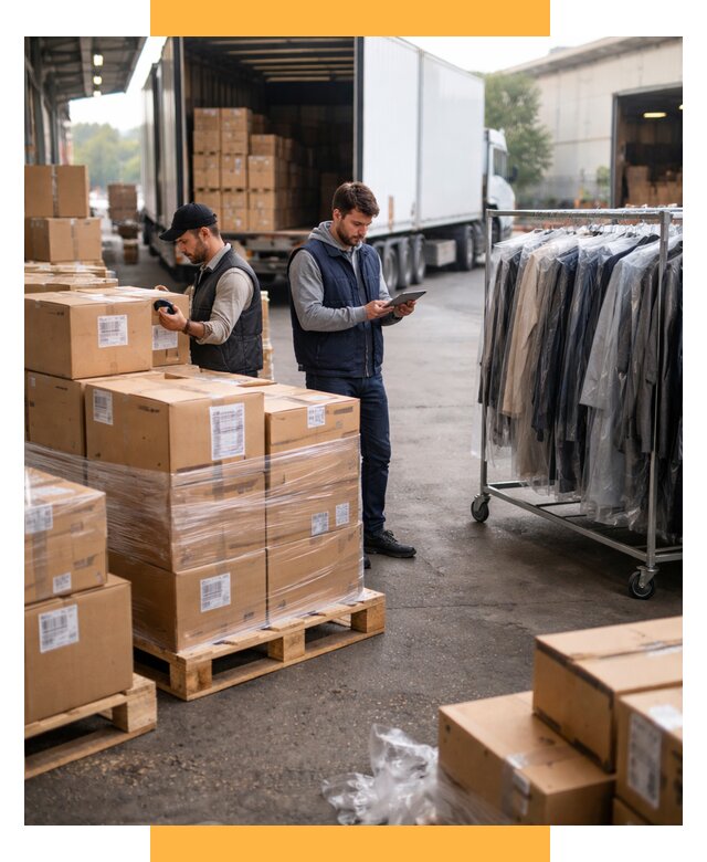 Перевозка и доставка одежды из Китая от 8197 р., СетСервис-Кнс