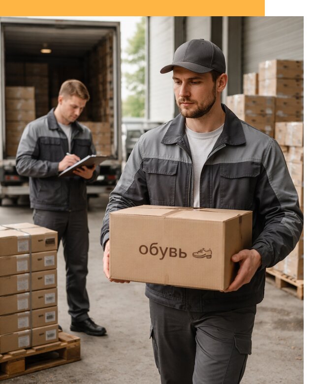 Международная перевозка обуви с таможенным оформлением от 4918