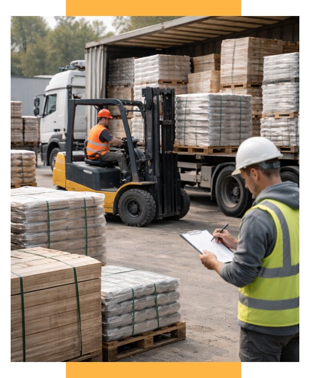 Перевозка строительных материалов от 6011 р. | СетСервис-Кнс