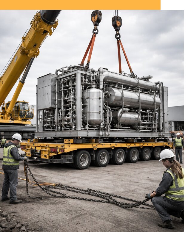 Перевозка тяжеловесных грузов по миру от 163935 руб