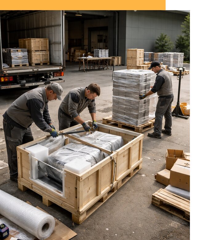 Перевозка выставочных грузов по миру от 27323 руб за м2 с таможней