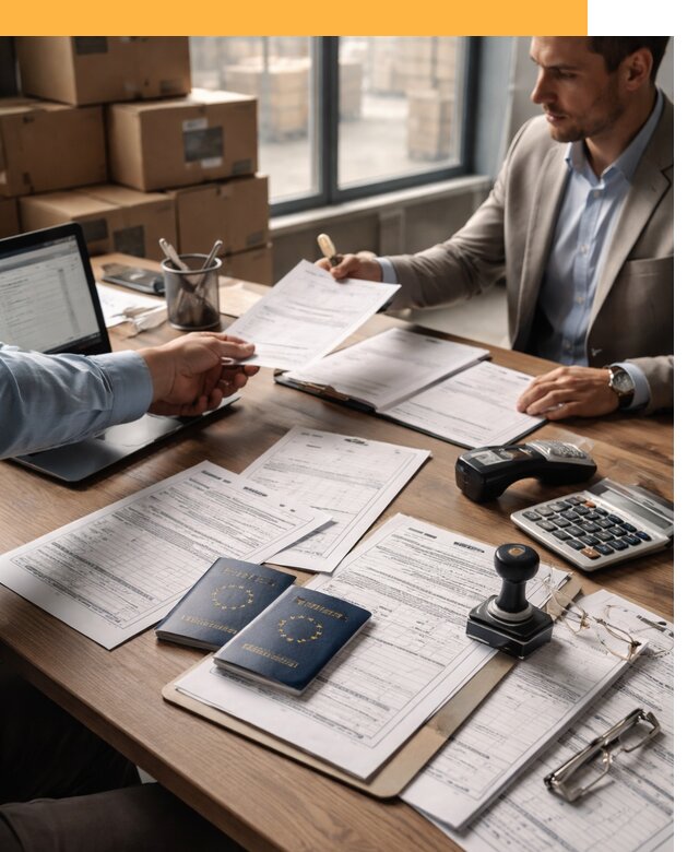 Таможенное оформление грузов из Европы от 9290 руб