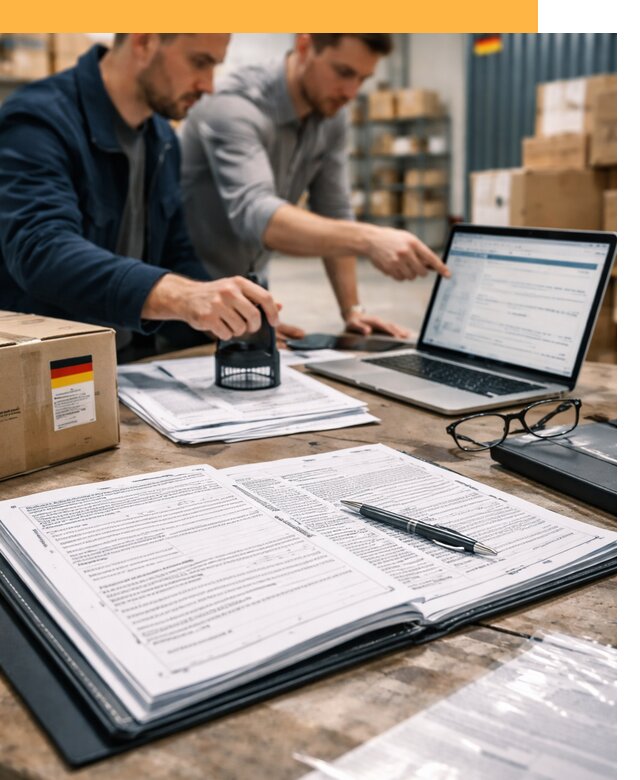 Таможенное оформление грузов из Германии от 9836 руб.