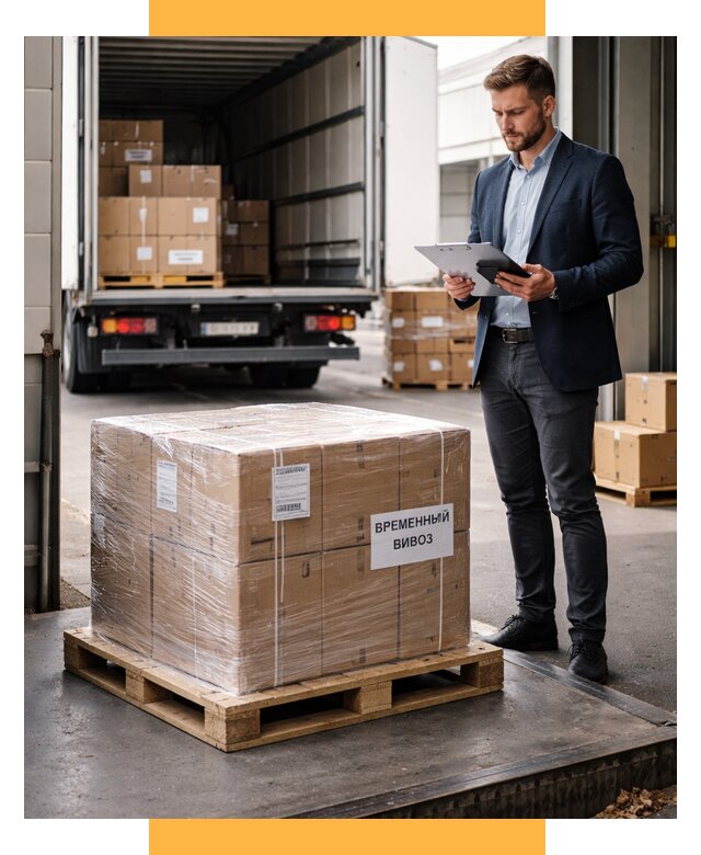 Временный вывоз товаров под ключ от 8743 р. | СетСервис-Кнс