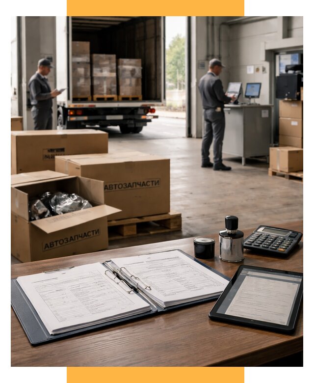 Таможенное оформление автозапчастей под ключ от 9290 р., СетСервис-Кнс