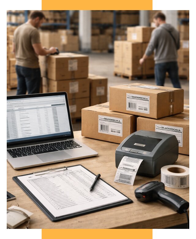 Маркировка импортных товаров от 4918 р. под ключ, СетСервис-Кнс